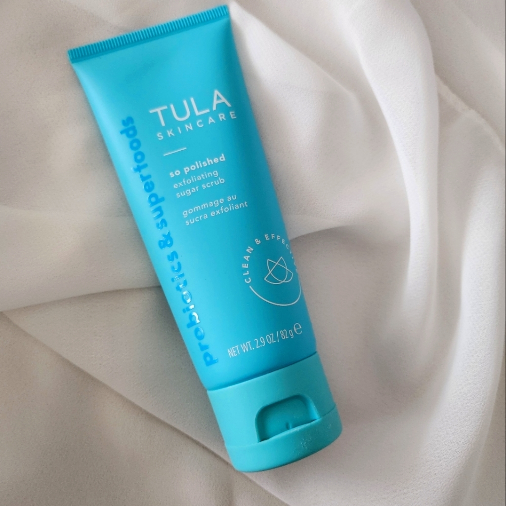 Tula So polished exfoliating sugar scrub